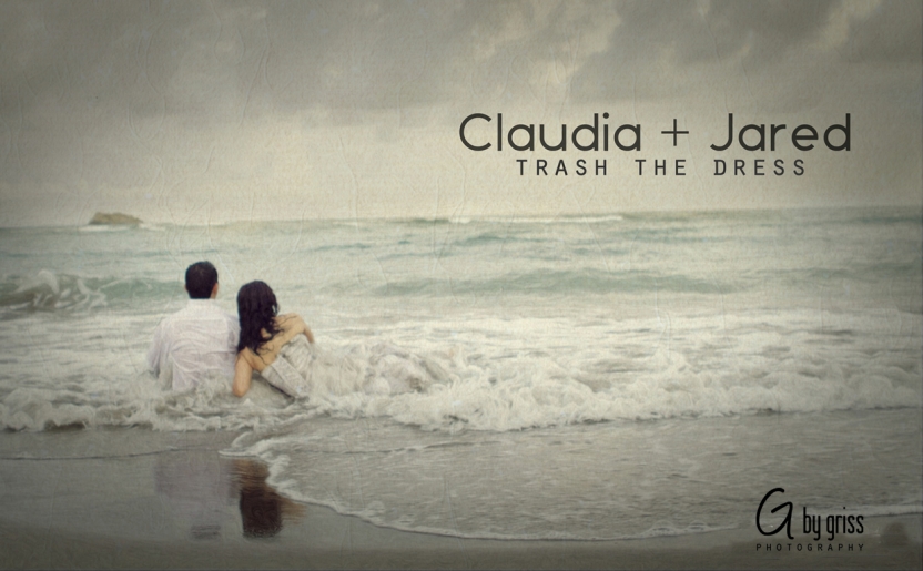 Claudia+Jared: Trash the Dress