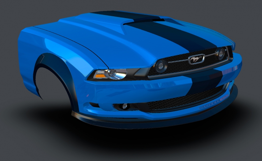 Work in Progress - Mustang Concepto