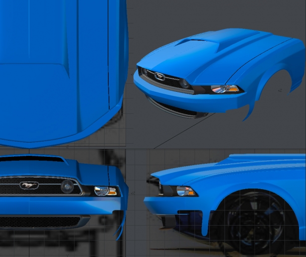 Work in Progress - Mustang Concepto