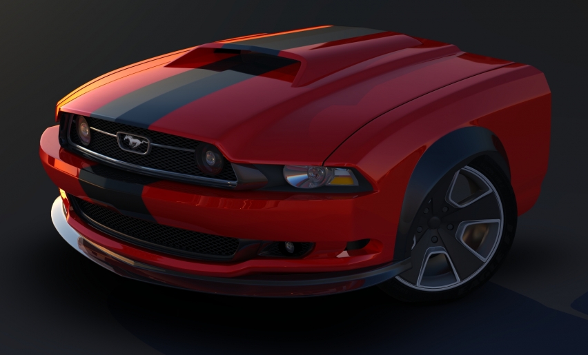 Work in Progress - Mustang Concepto