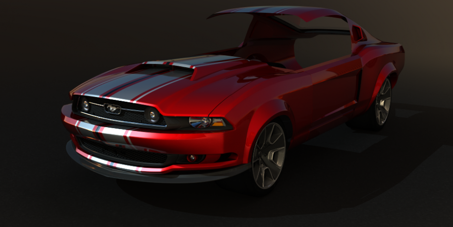 Work in Progress - Mustang Concepto