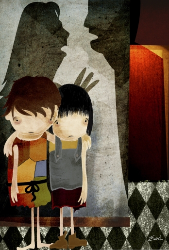Hansel y Gretel, ilustració...